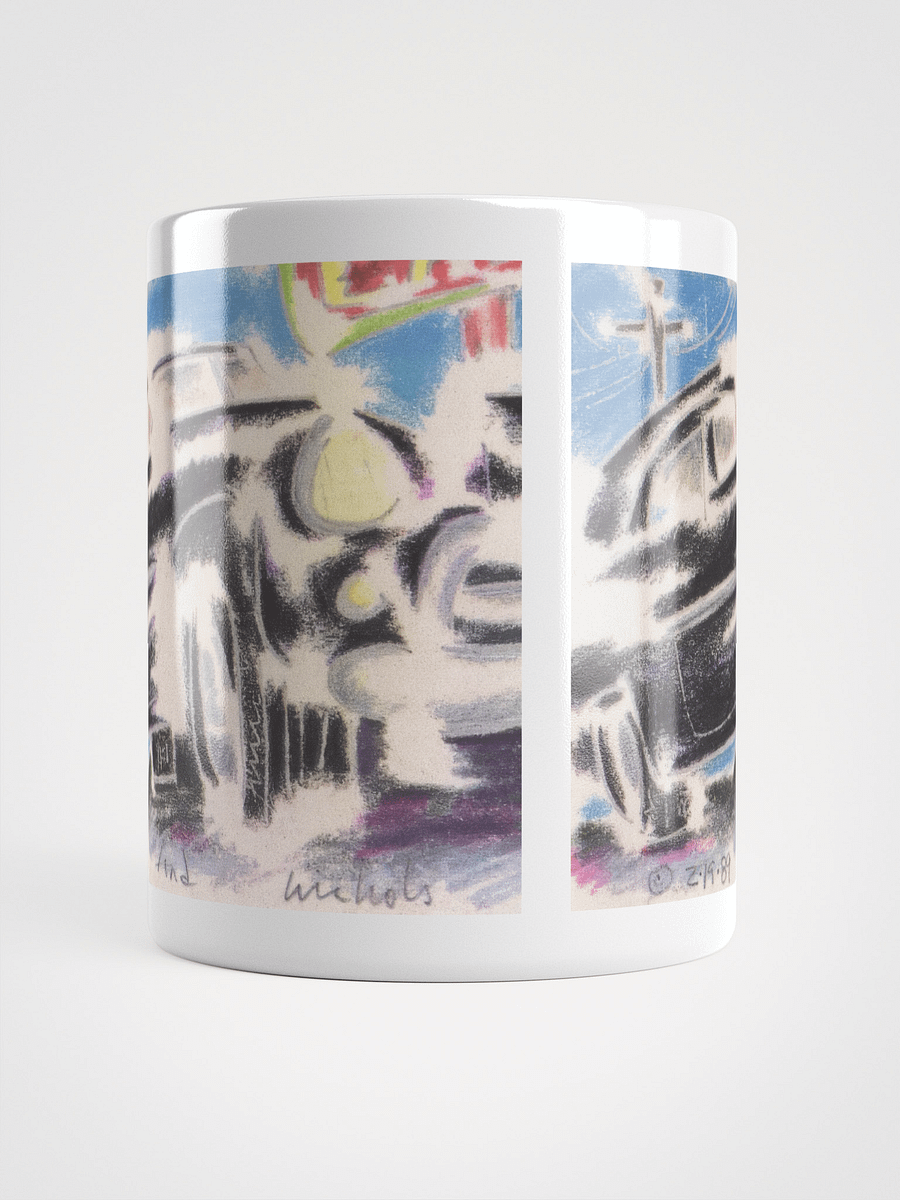 Car 1989 White Glossy Mug product image (5)