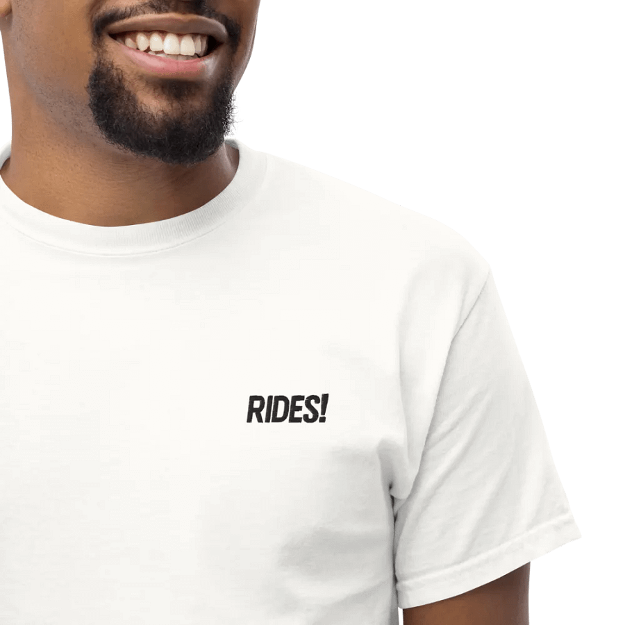 RIDES Plain Tee (White) product image (5)