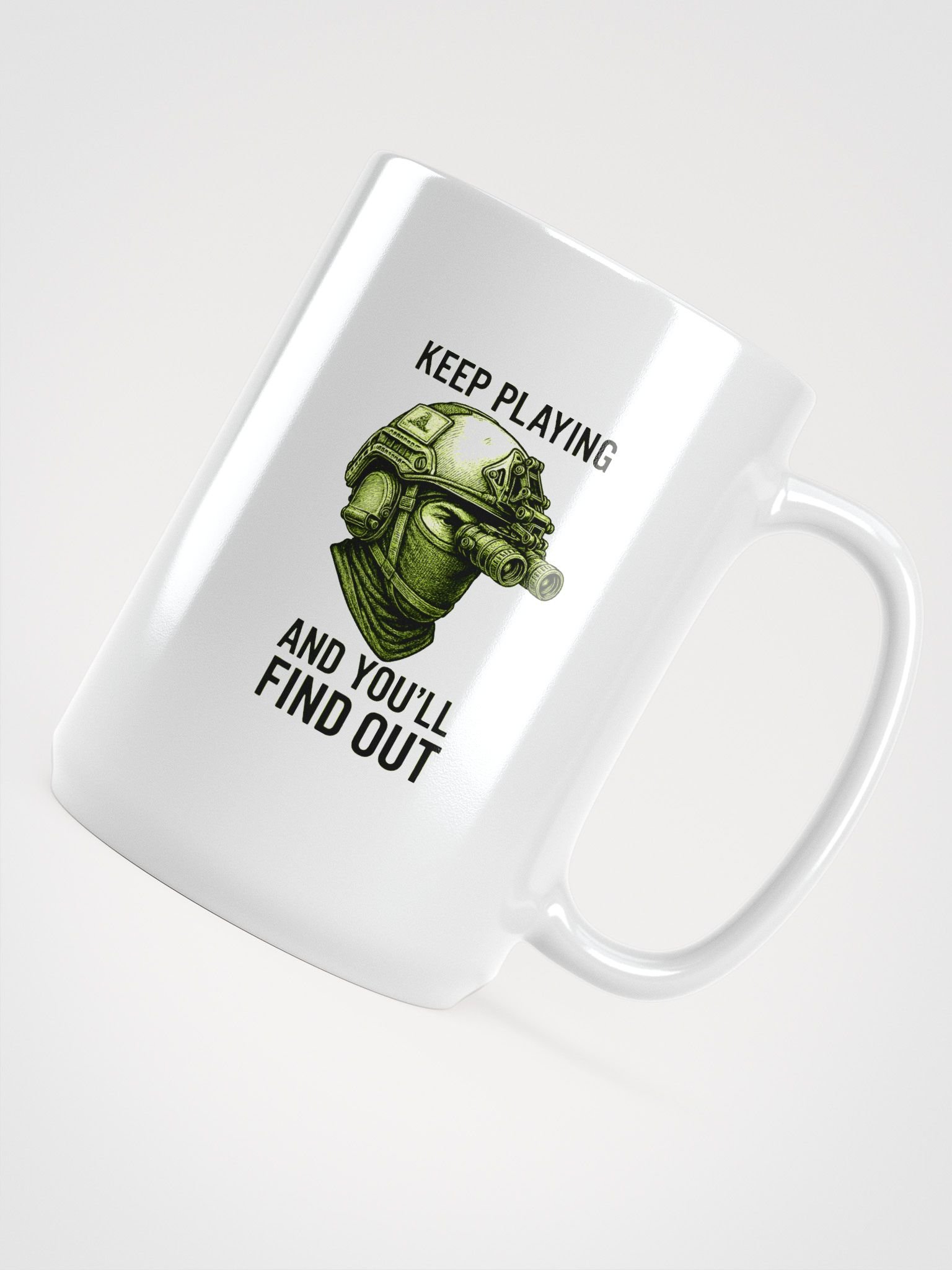 Keep playing mug product image (4)