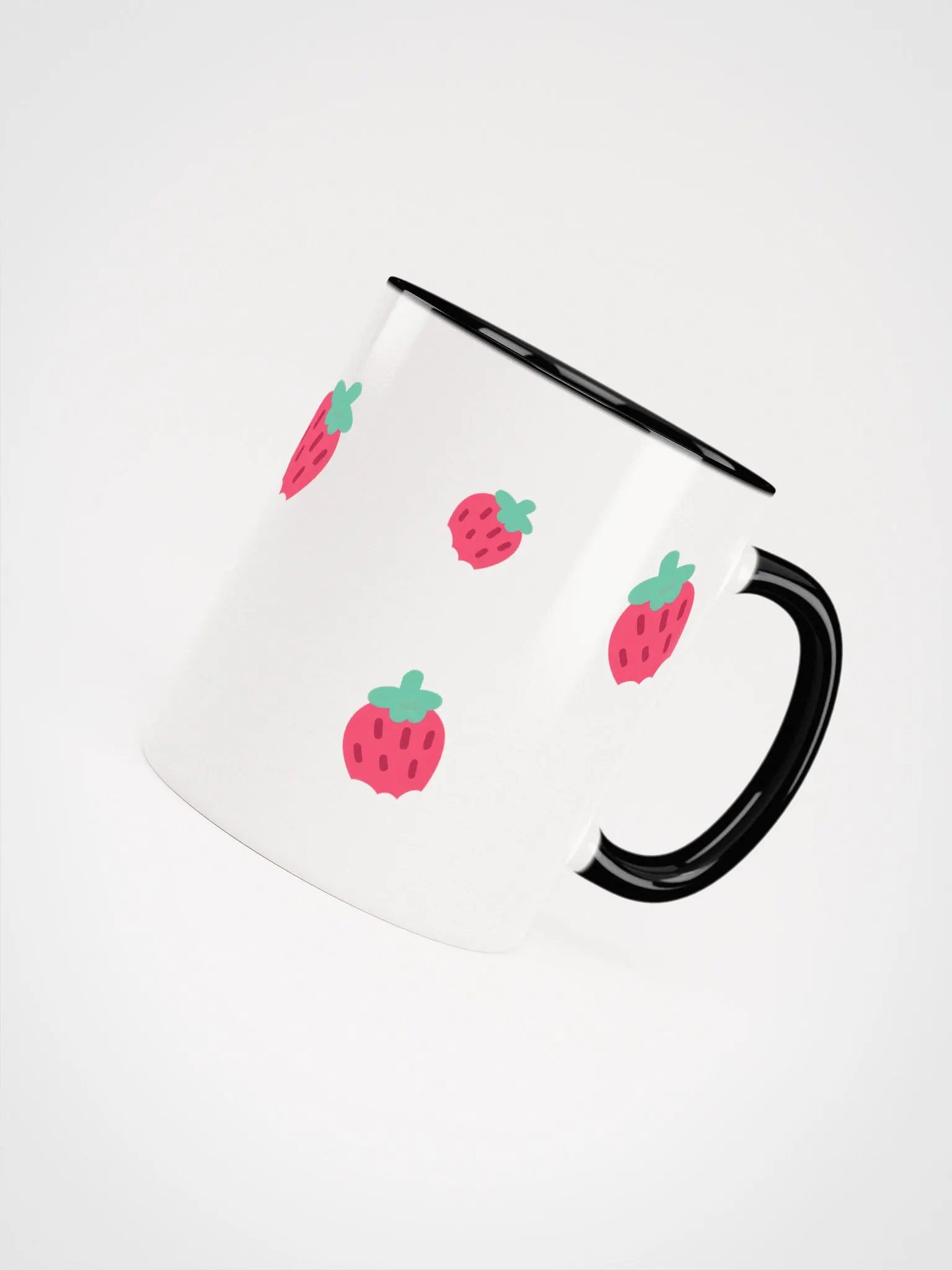 DropZedd, Strawberry Ceramic Mug, Black or Pink product image (4)