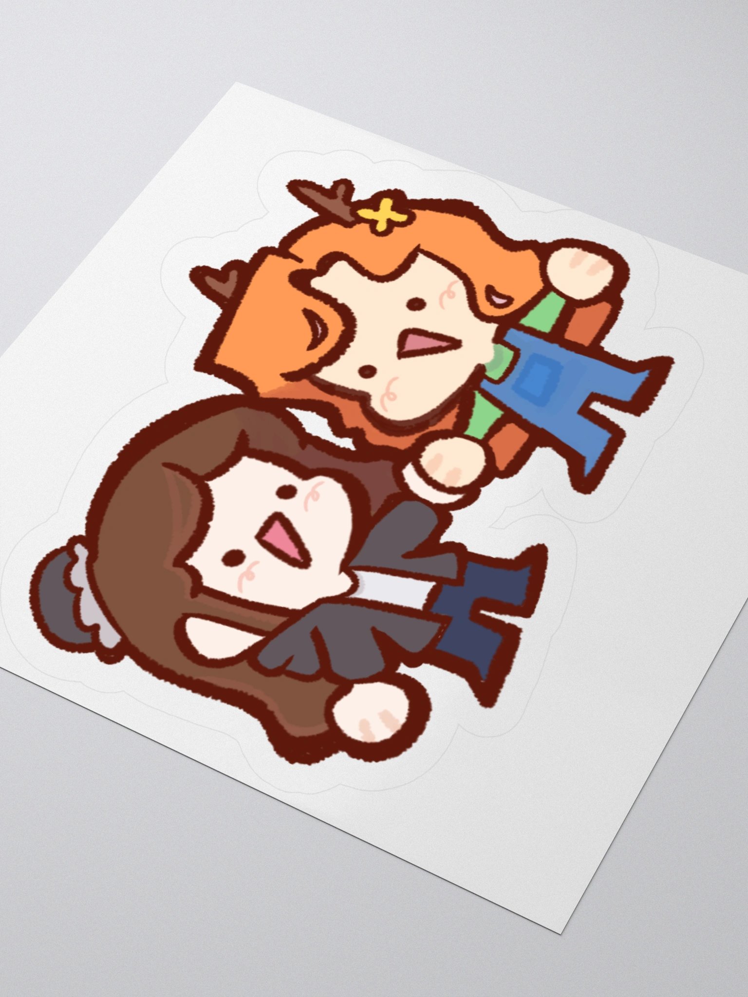 Shiny duo sticker product image (3)