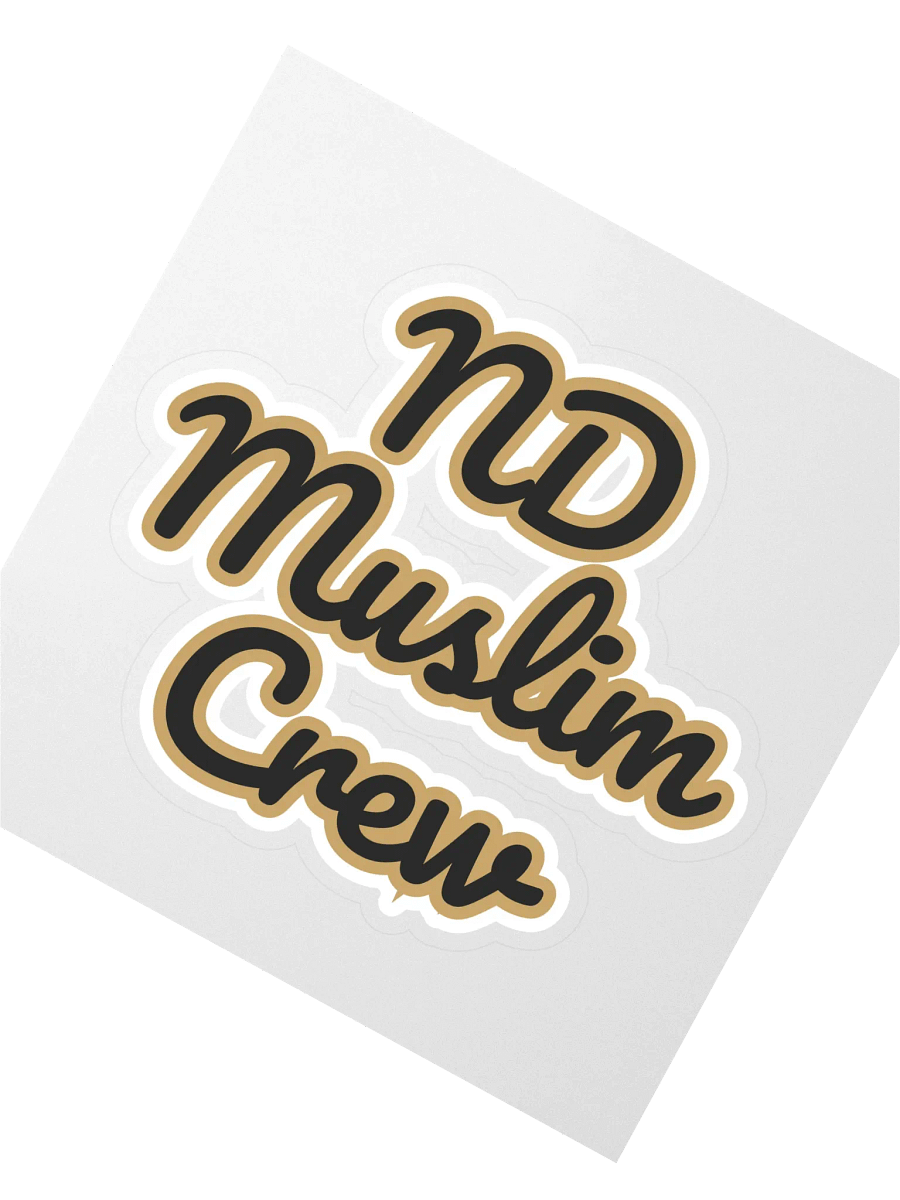 ND Muslim Crew Sticker product image (2)