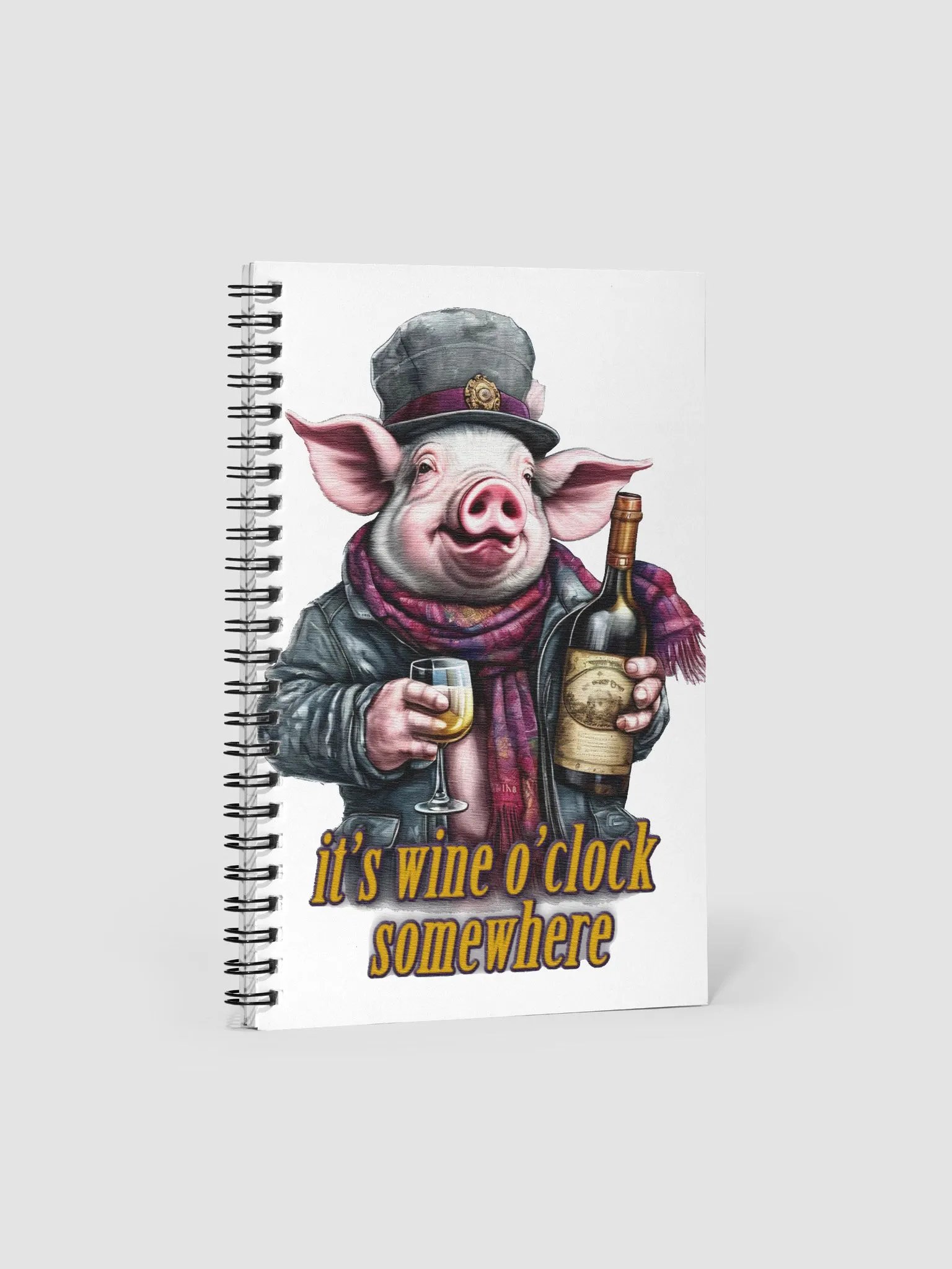 it's wine o'clock somewhere Pig product image (1)