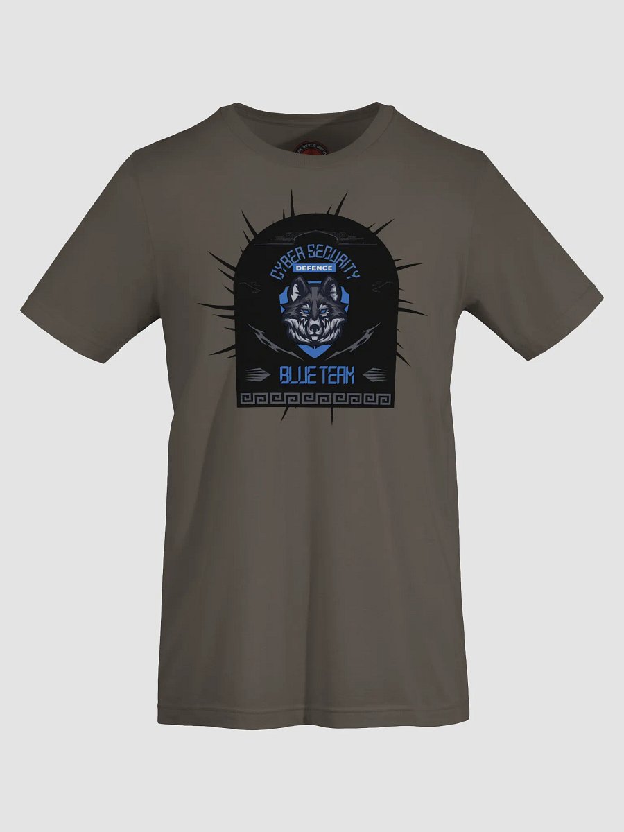 Cyber Security Blue Team Lone Guardian - Bella+Canvas Unisex T-Shirt (Super Soft Classic Fit) - Front Print product image (5)