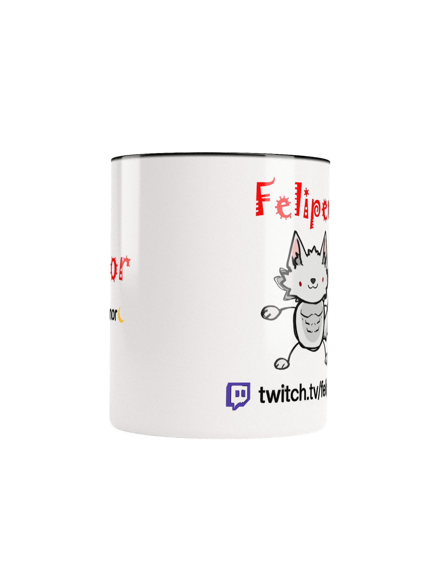 ☕ Caneca Oficial Felipenor – Edição Bombado 🐺💪🌙 - Versão Lobo product image (70)