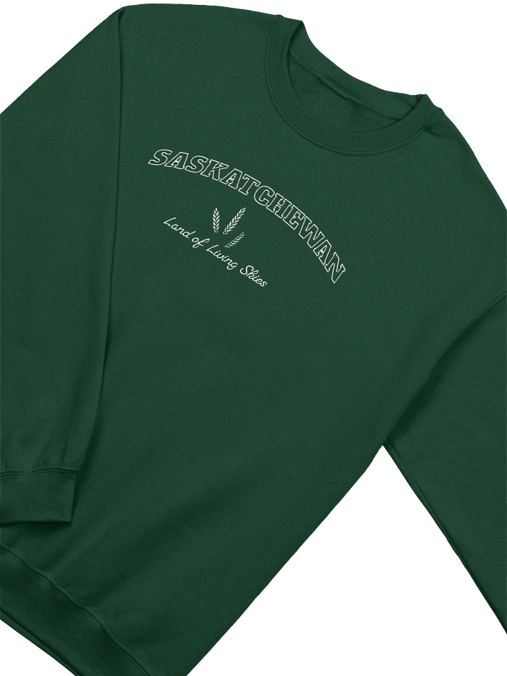 Saskatchewan Grain Minimalist Embroidery Crewneck product image (1)