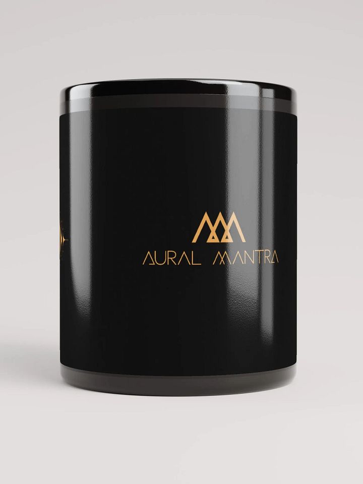 Black Mug X by Aural Mantra product image (1)