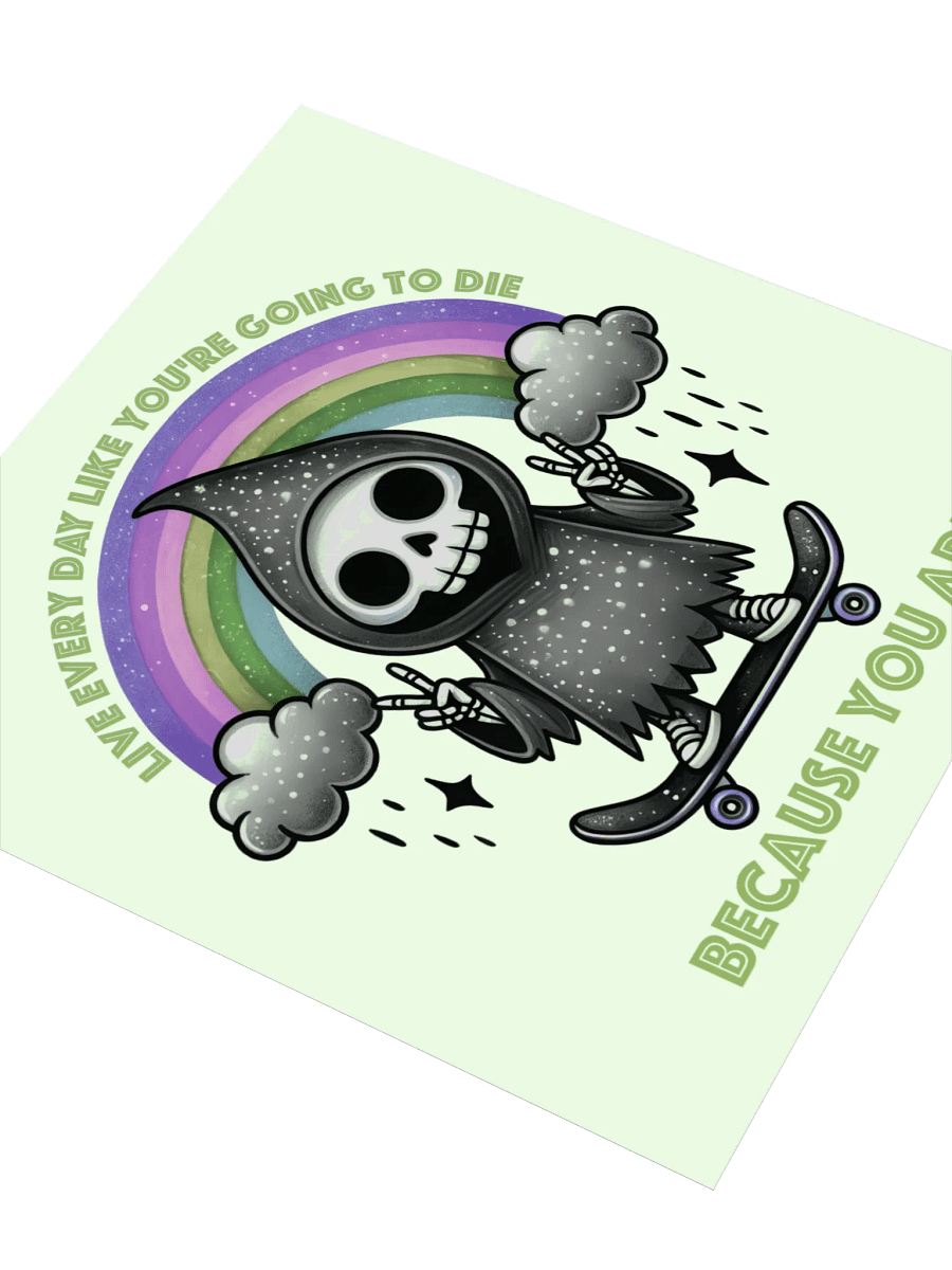 Live Every Day Sticker (Green) product image (3)