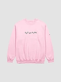 Crewneck with tattoo (pink/grey) product image (1)