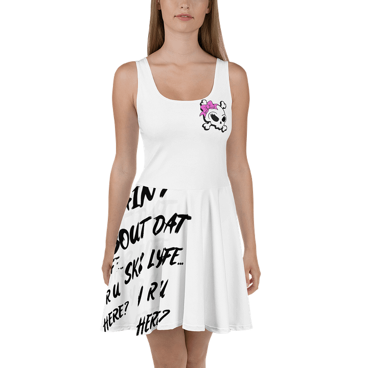 Skate Or Die! Skaters Dress (Milk White) product image (2)