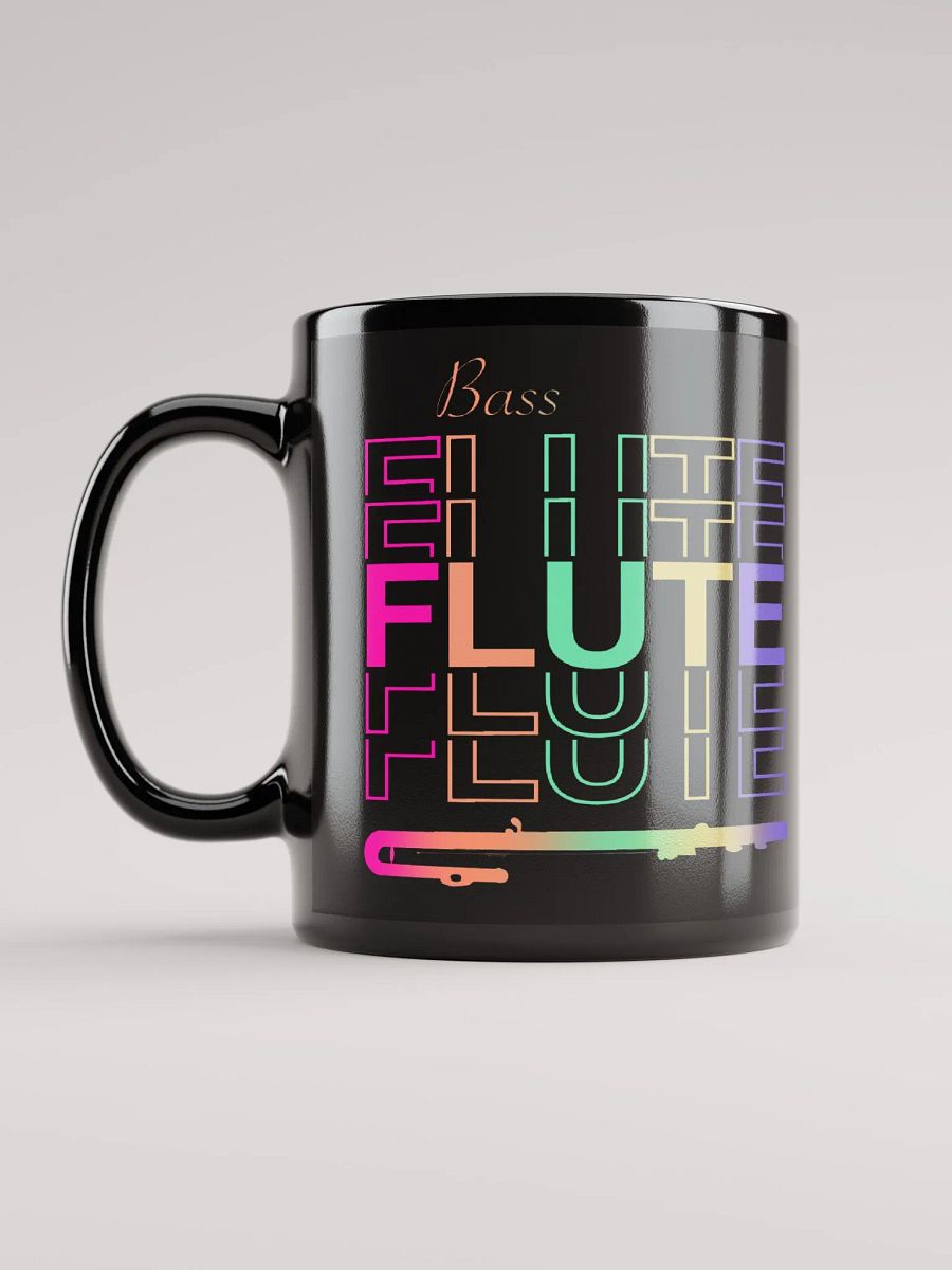 Symmetrical Flute Graphic Mug - Bass Flute product image (3)