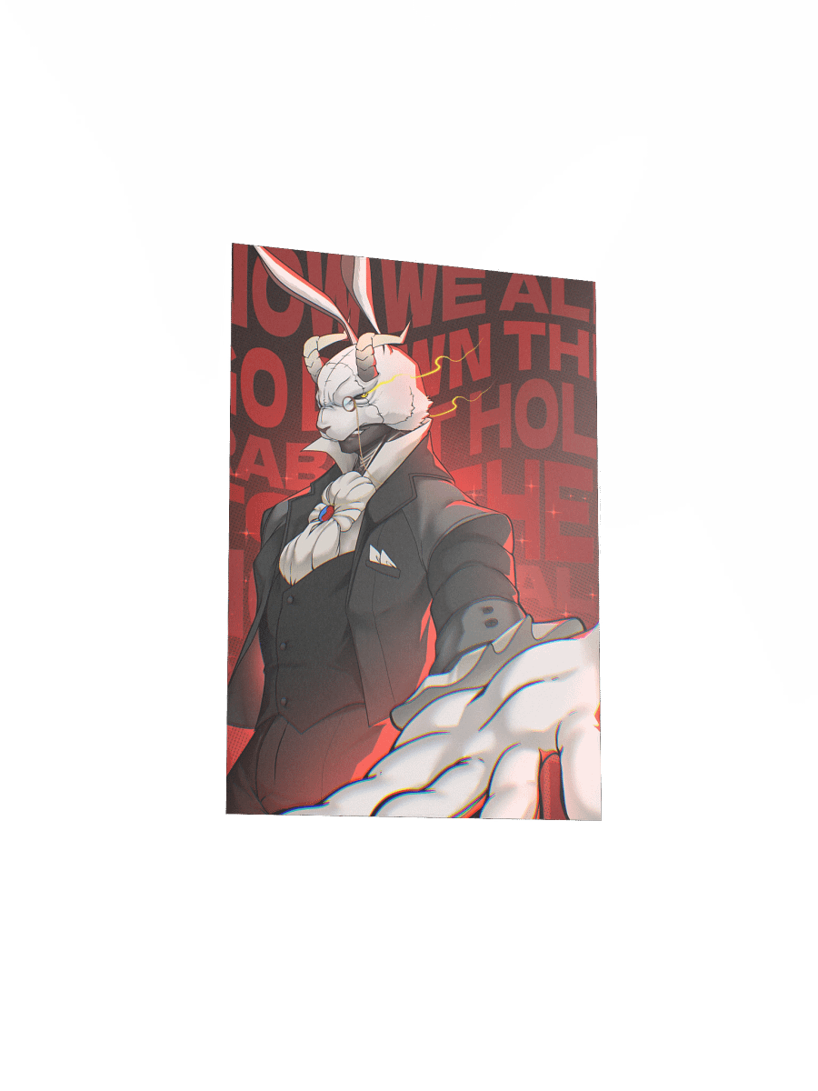 Valentine Rabbit Poster product image (28)