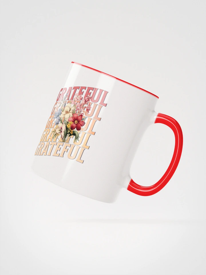 Grateful Blooms Ceramic Mug product image (2)