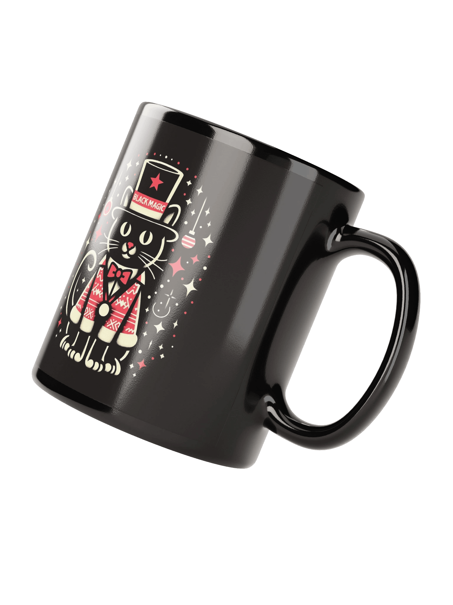 Black Magic Christmas Kitty Mug product image (3)