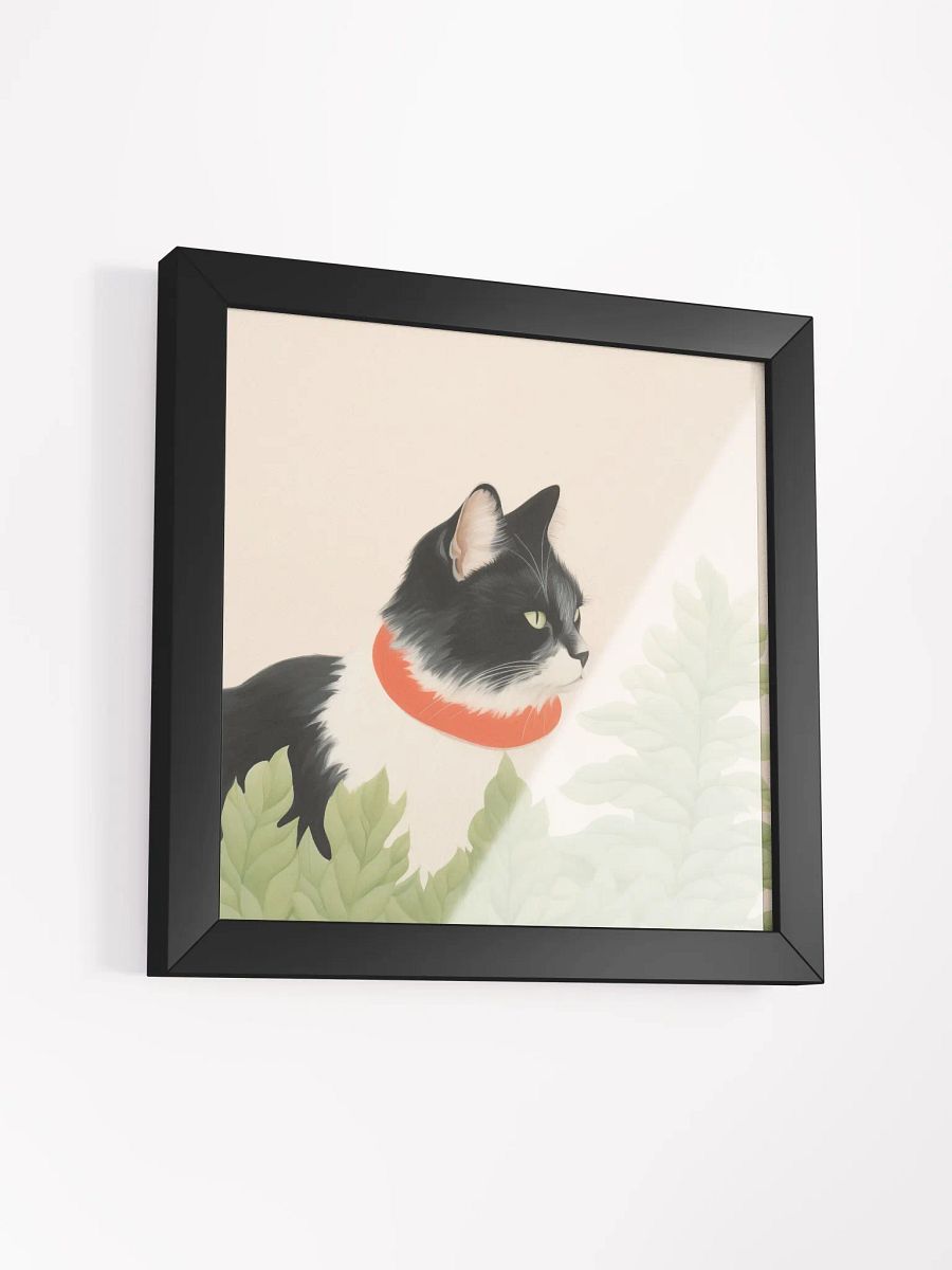 Whiskers and Leaves Framed Matte Poster product image (19)