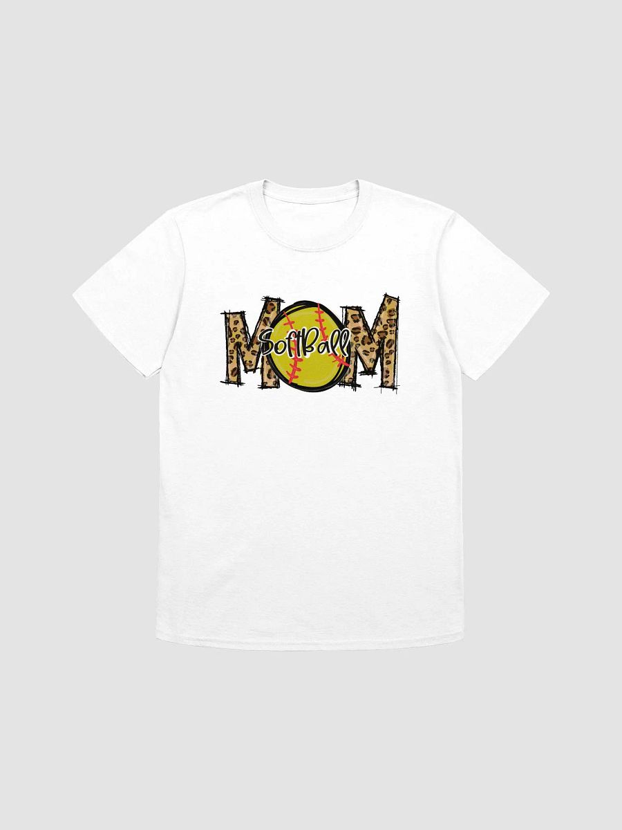 Leopard Print Softball- Graphic T-Shirt product image (3)