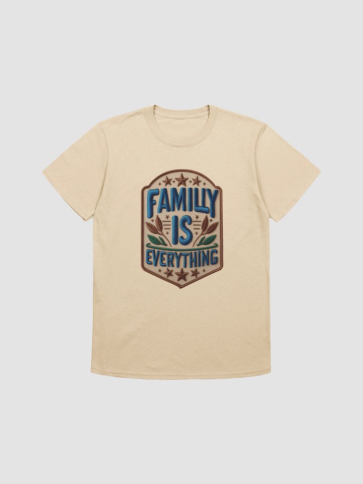Family Is Everything Decorative Badge T-Shirt product image (1)