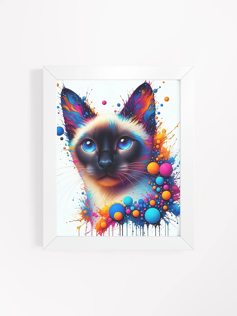 Framed High-Quality Matte Poster (in): Siamese product image (52)