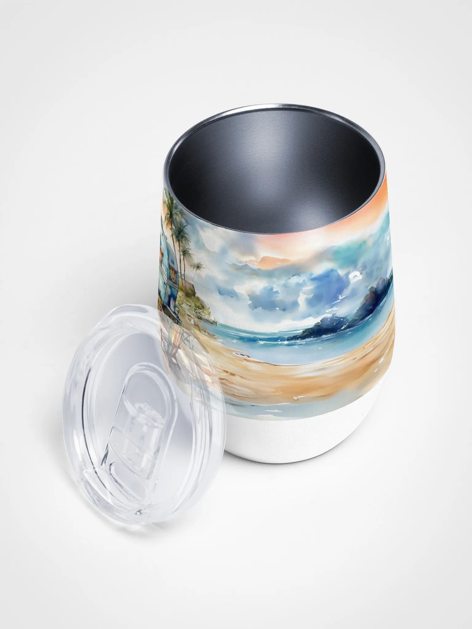 Tropical Sunset Wine Tumbler product image (3)