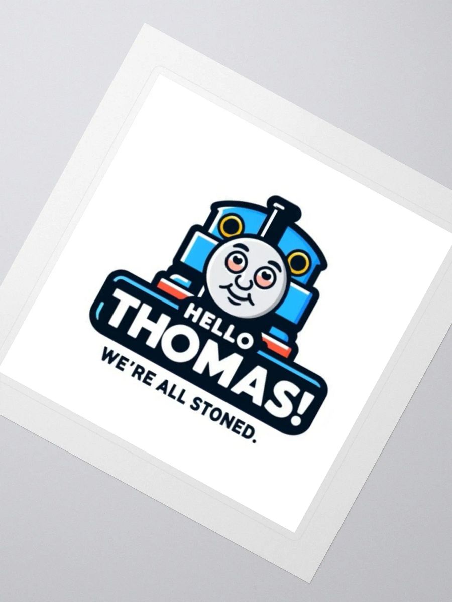 Hello Thomas Sticker product image (2)