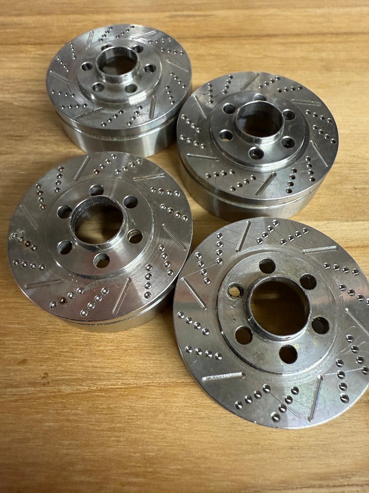 Vanquish Products 2.2 Stainless Steel Brake Disc Weights product image (1)