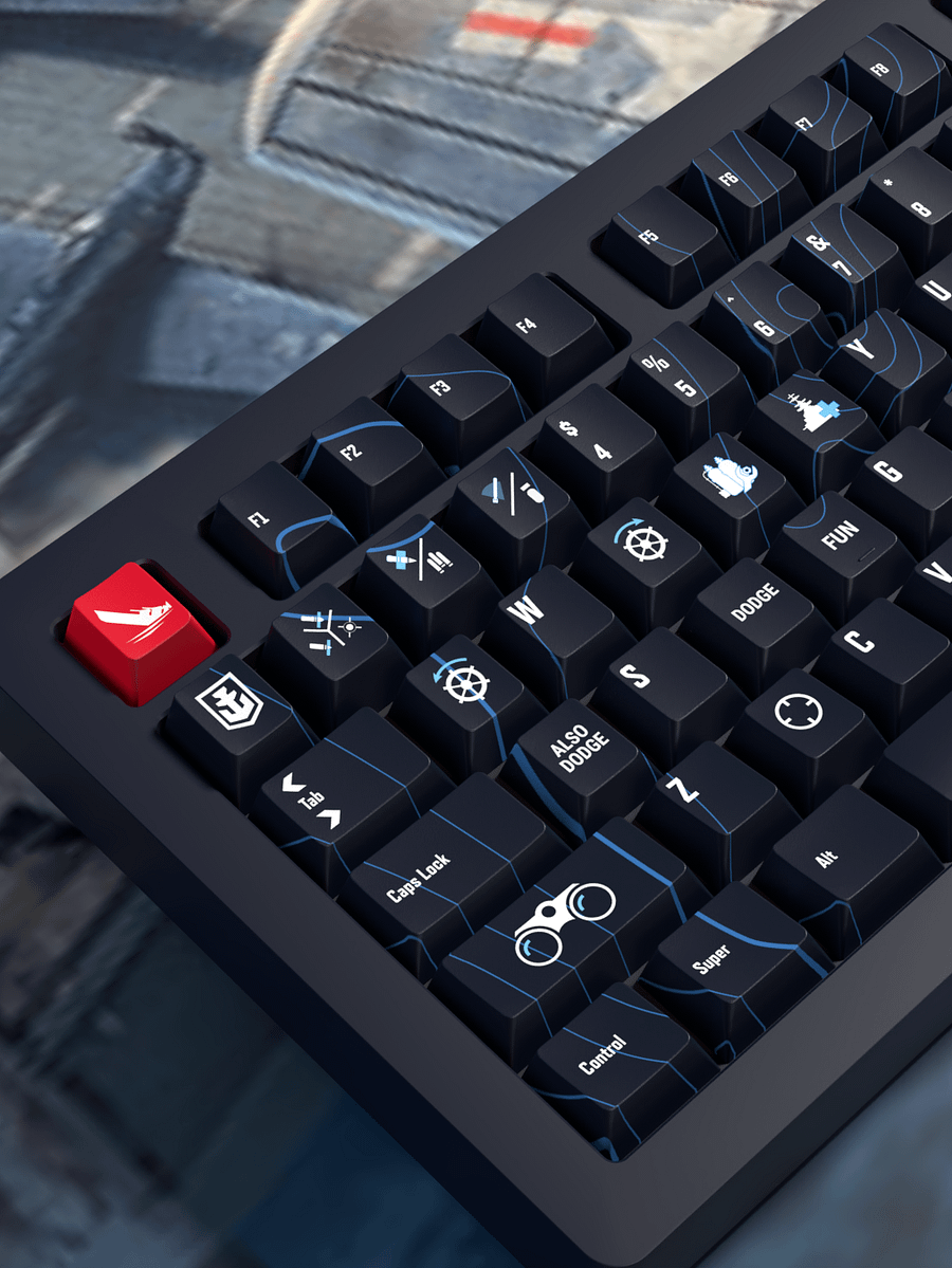 Warships Bundle (Keyset & Deskmat) product image (4)