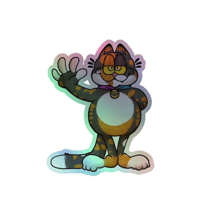 Holo Garfcake Sticker product image (2)