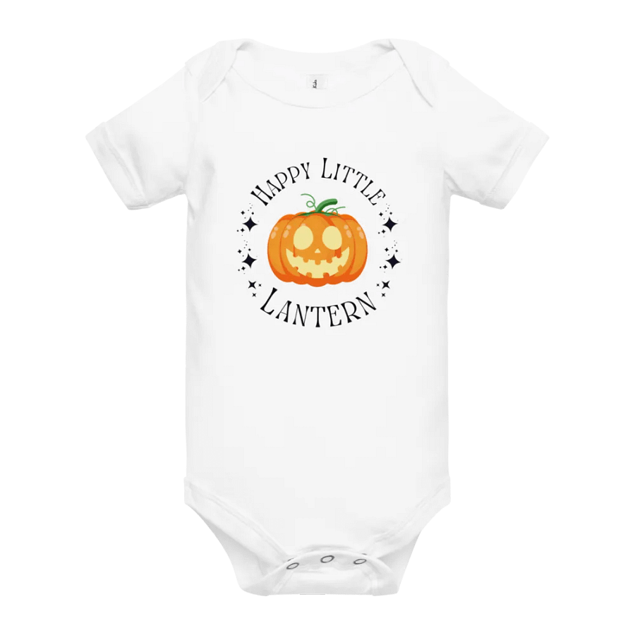 Happy Little Lantern Bella+Canvas Baby Short Sleeve One Piece product image (10)