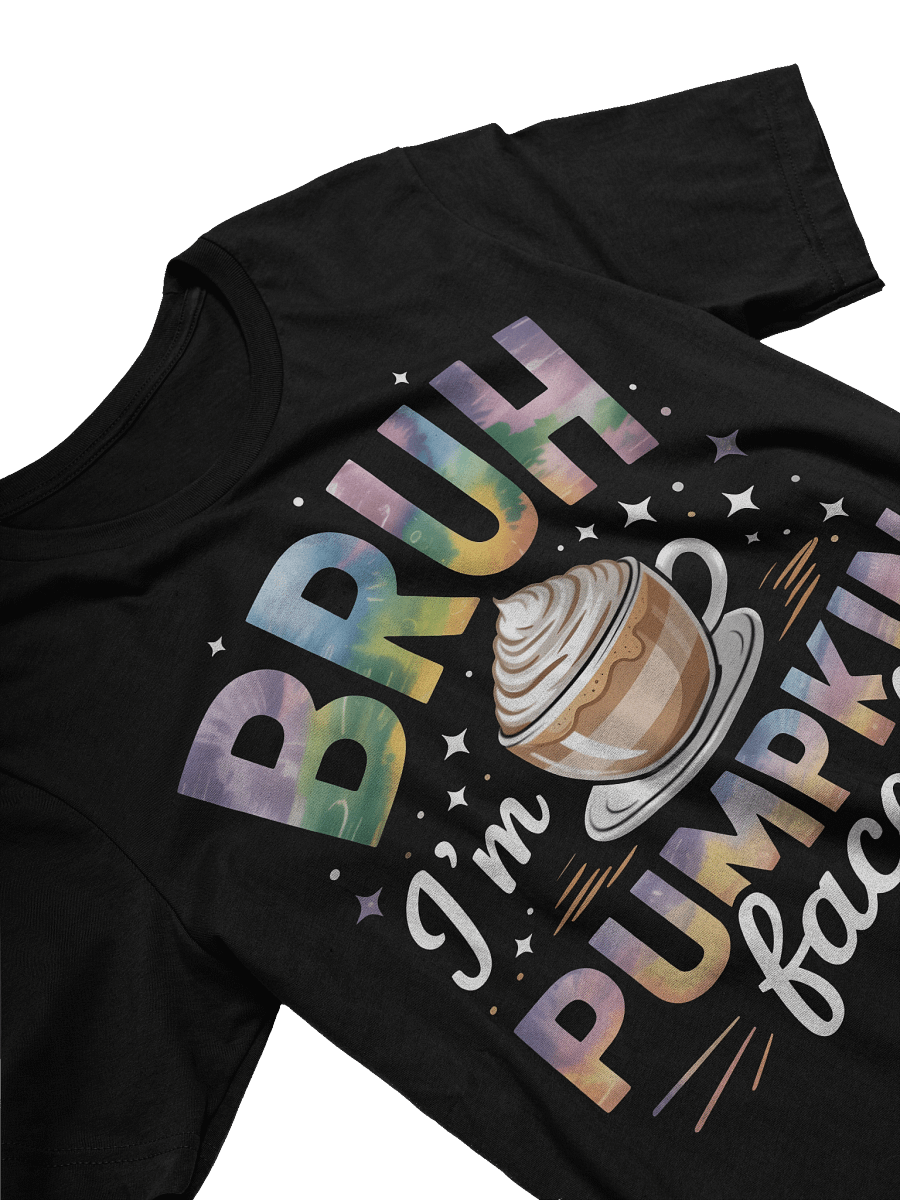 Pumpkin Faced Tie-Dye T-Shirt product image (3)