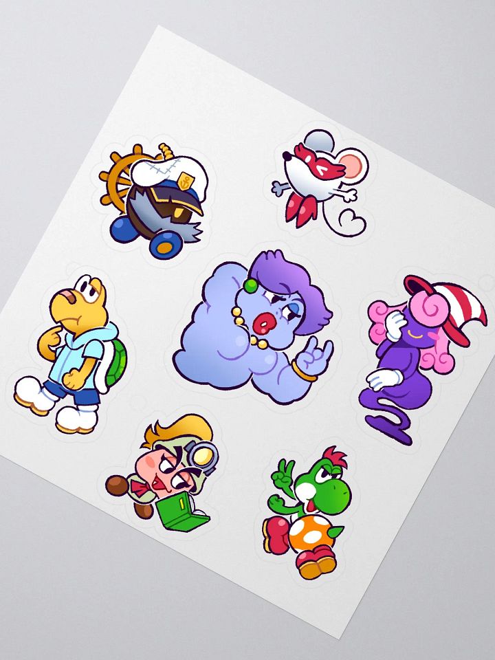 TTYD Partner Sticker Set product image (2)