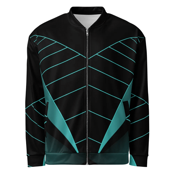 Futuristic Vortex All-Over Print Bomber Jacket product image (1)