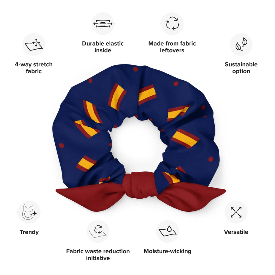 Spain Scrunchie with Bow product image (12)