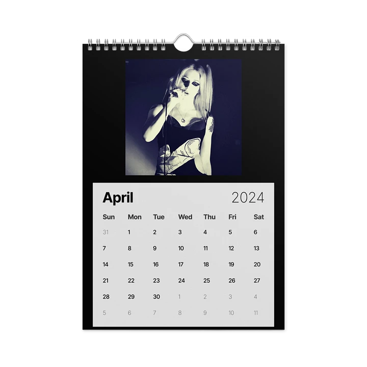 Weak Of Wanting Band 2024 Calendar product image (1)