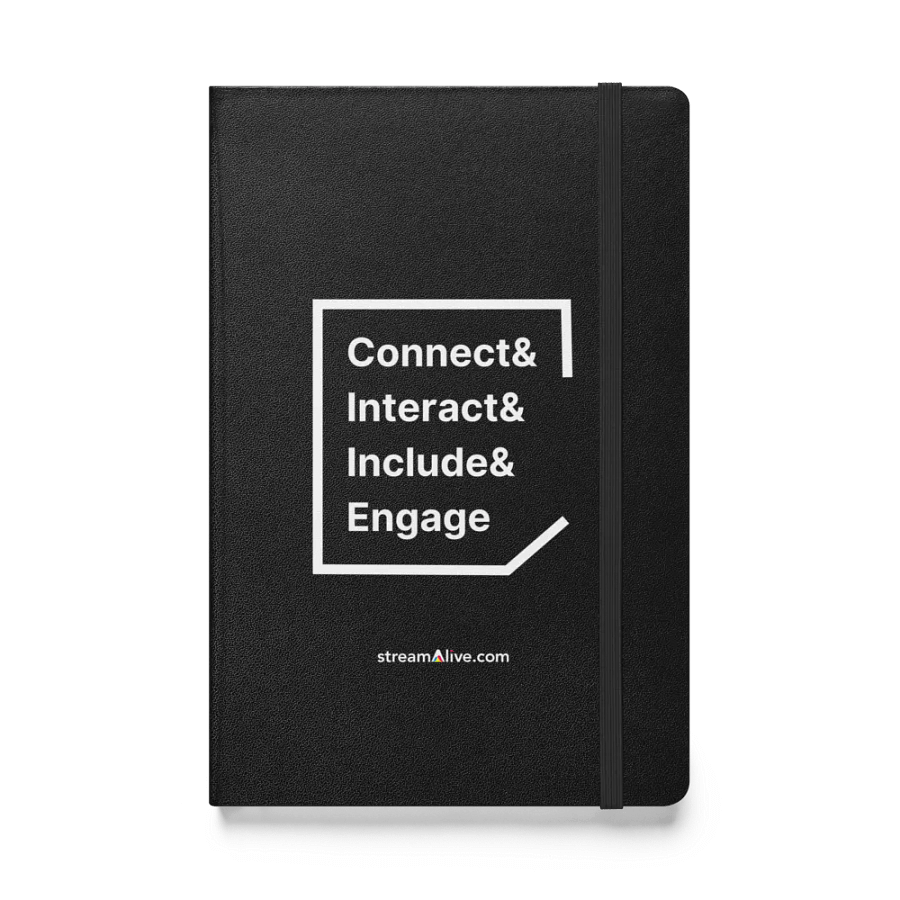 StreamAlive Hard Cover Notebook product image (1)