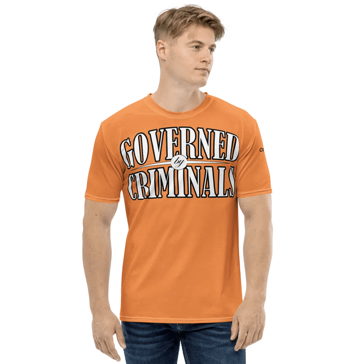 Governed By Criminals - UK - Orange - Crew Neck T-Shirt product image (1)