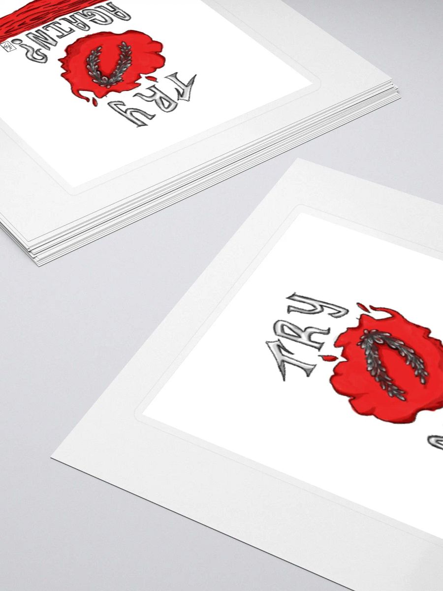 Try again? sticker product image (4)
