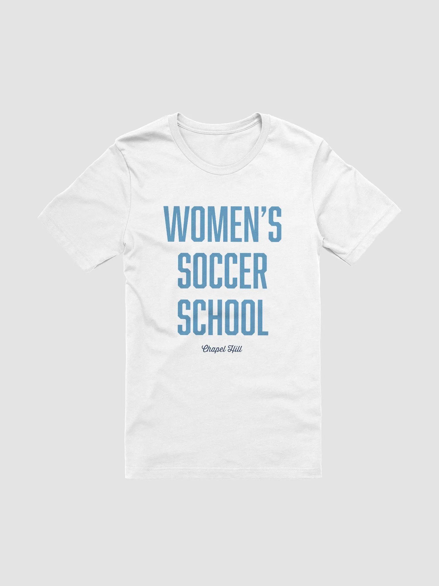 Women's Soccer School (Blue Text) product image (1)