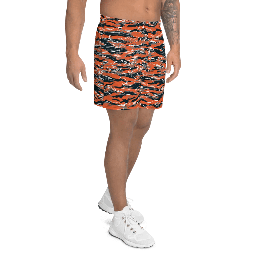 Tiger Camo Athletic Shorts product image (9)