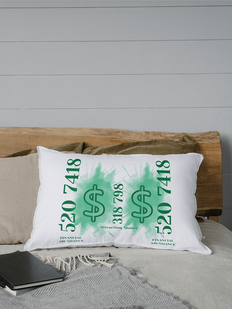 Wealth & Abundance Affirmation Pillowcase product image (1)