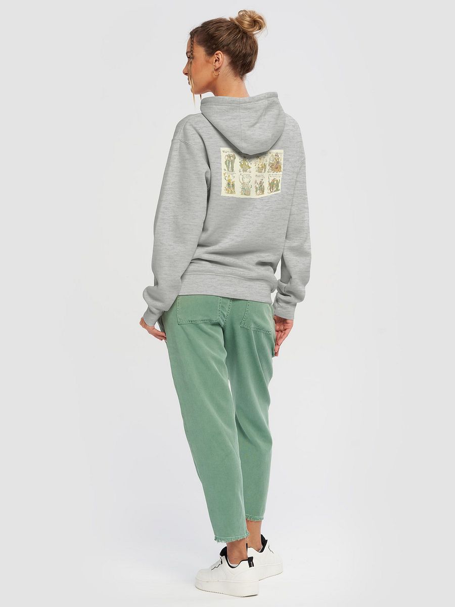 Flora’s Feast Botanical Hoodie – Vintage Floral Art by Dr. Mac Garden Style product image (6)