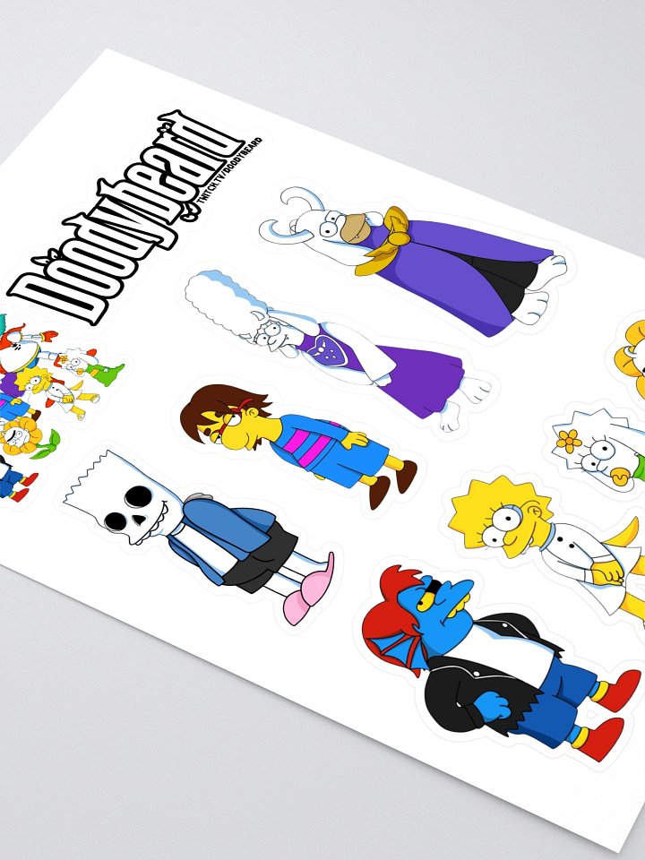 SIMPSONTALE STICKER PACK! product image (2)