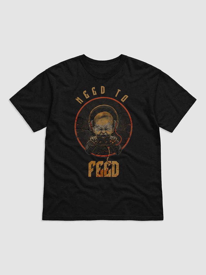 Games Feed Me Best Heavyweight Black Tee product image (2)