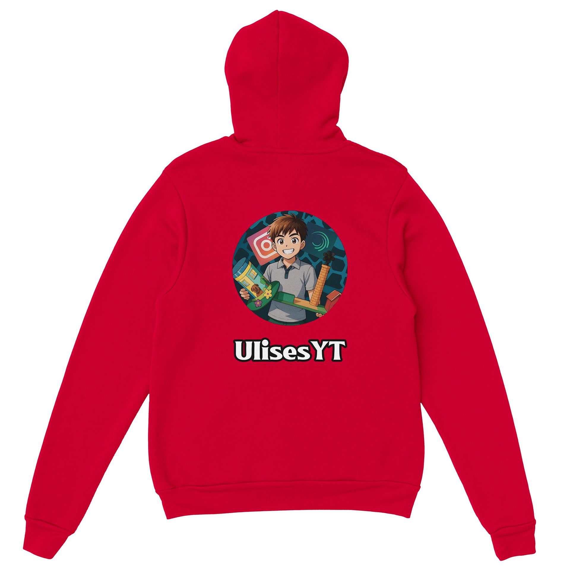 Hoodie UlisesYT Roja product image (2)