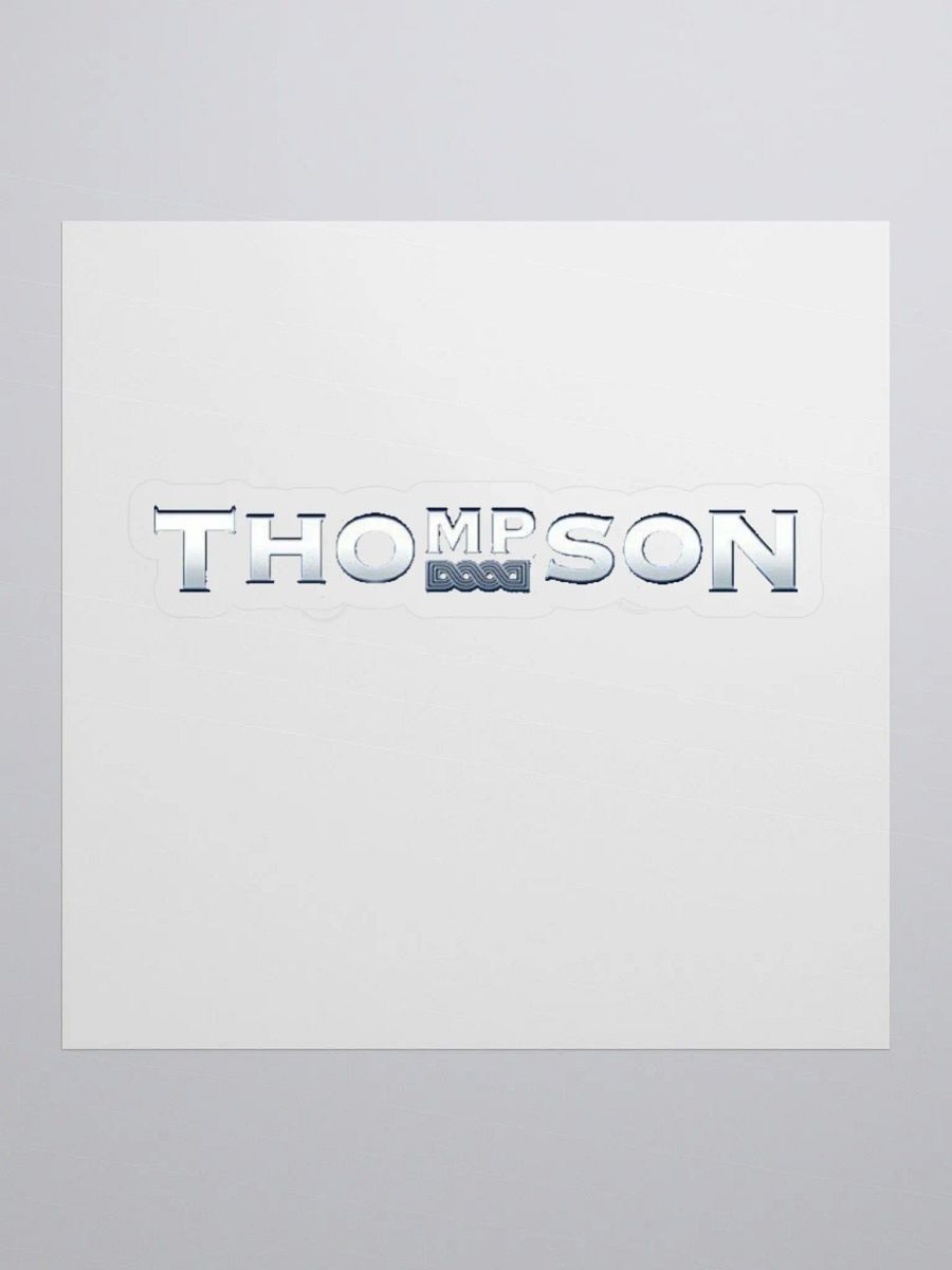 Thompson Kiss Cut Stickers product image (1)
