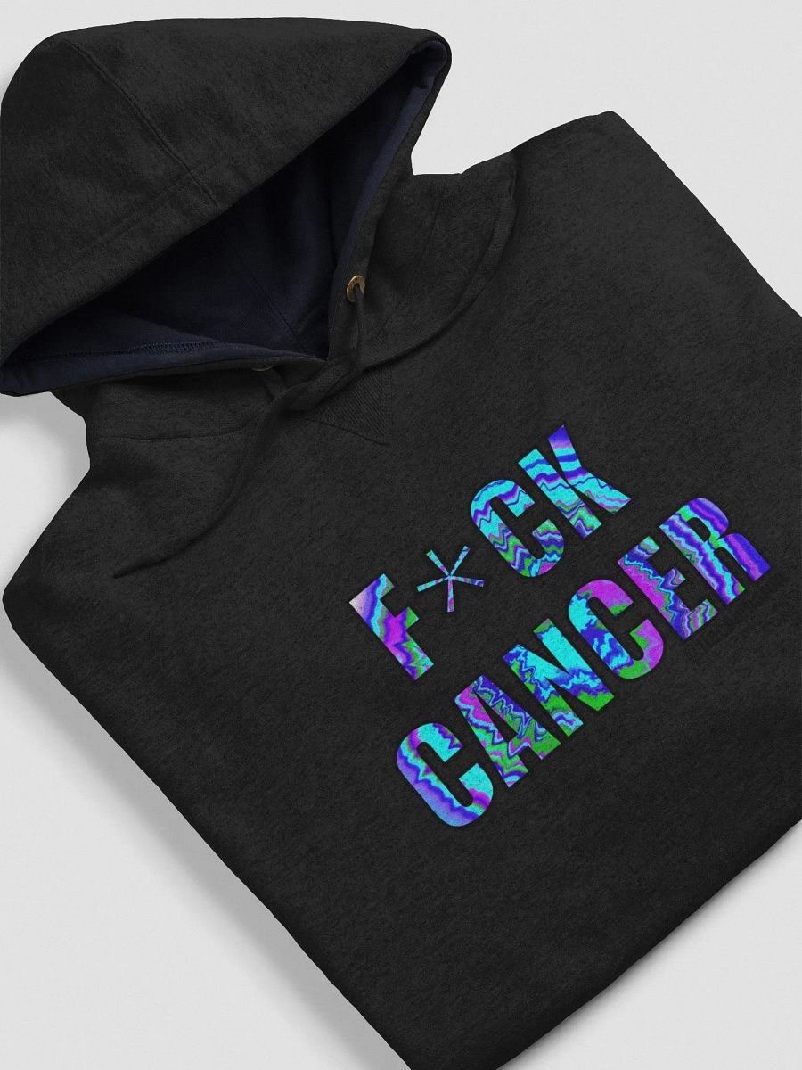 F*CK CANCER PSYCHADELIC CHAMPION HOODIE product image (6)