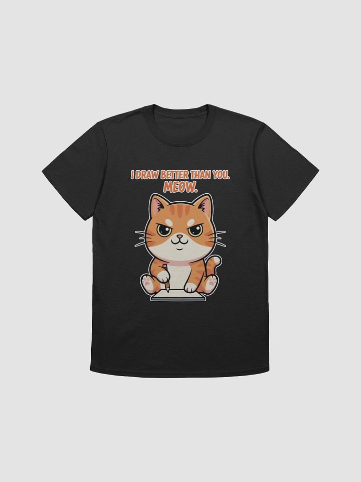 Rebel Sketch Cat Unisex T-Shirt product image (1)