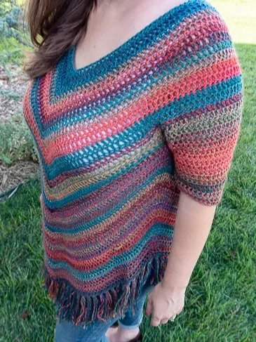 On Point Poncho Crochet Pattern product image (5)