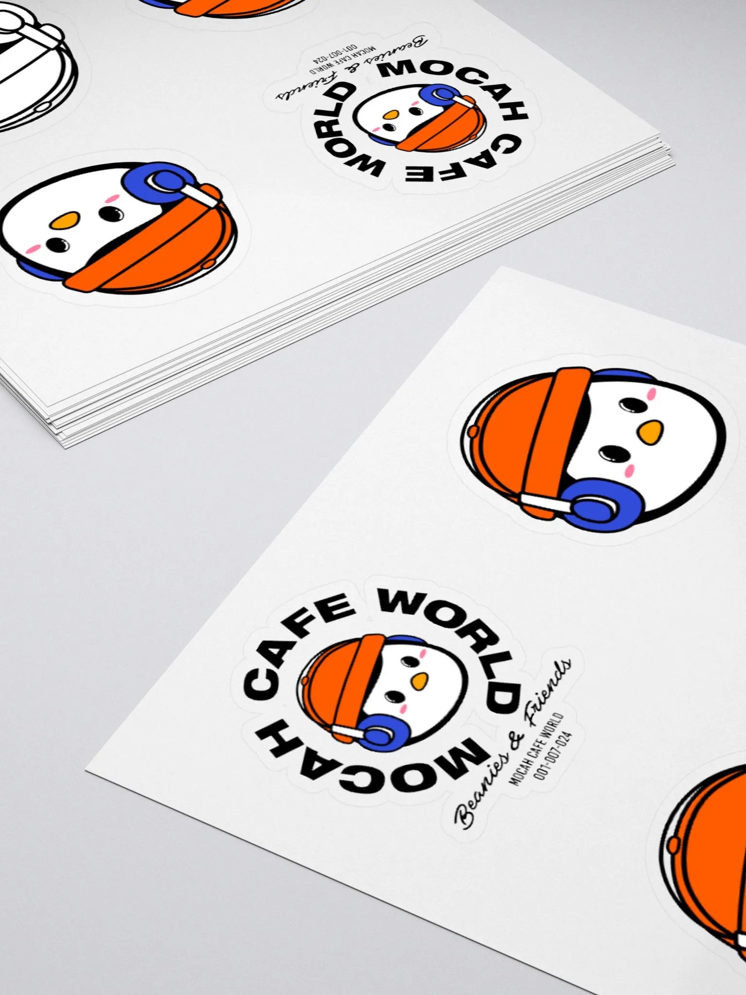 MCW. Beanies & Friends Sticker Sheet product image (4)