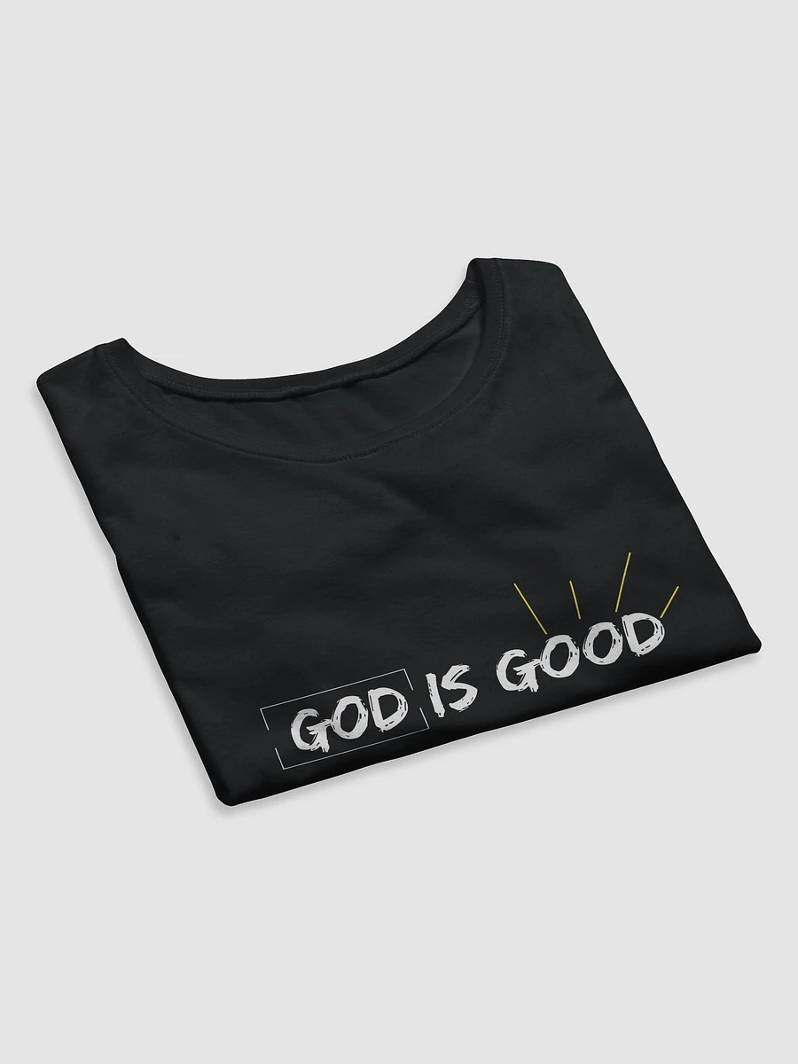 God Is Good (Black T-shirt for Women) product image (4)