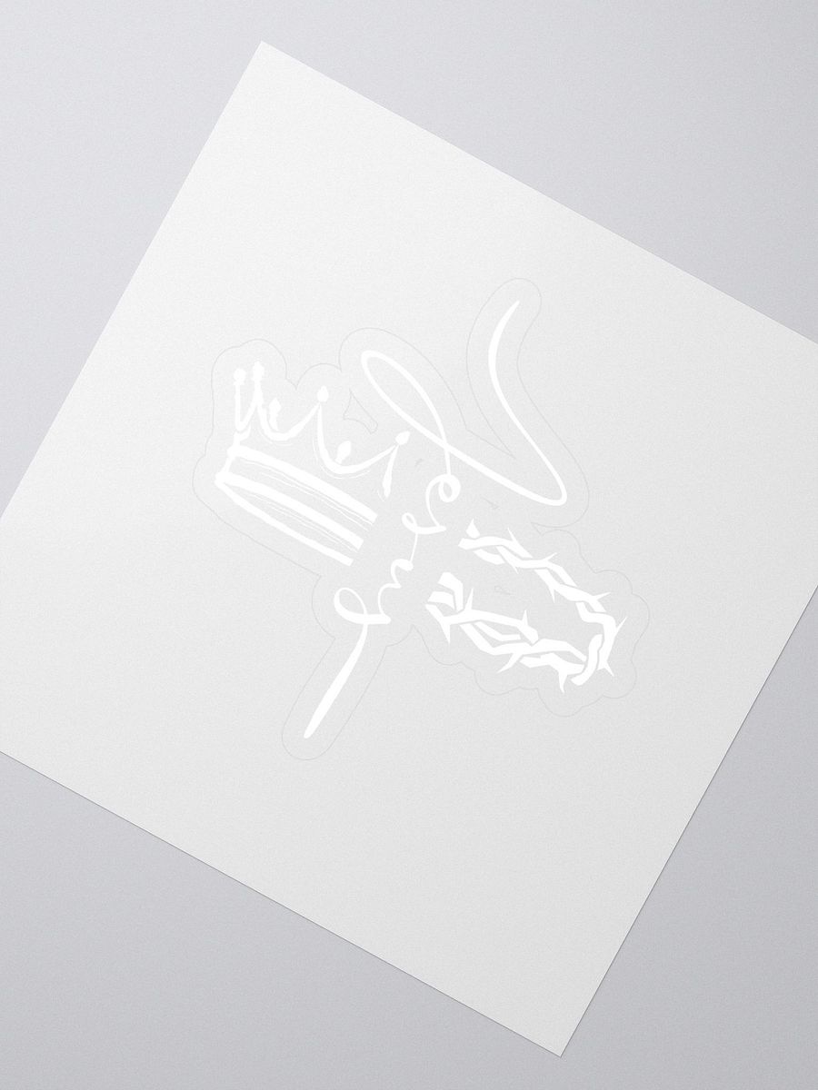 Jesus is King Kiss Cut Stickers Set product image (2)